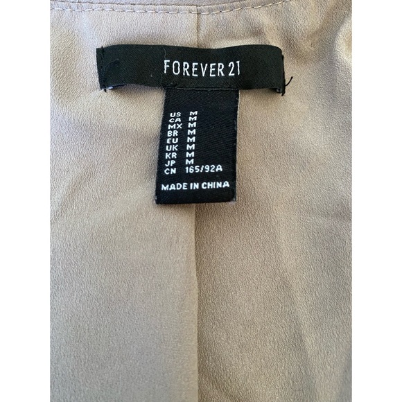 Forever 21 silver sequined jacket and tank | M - Picture 7 of 8